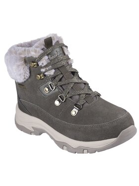 Skechers Skechers Botki 167882-OLV Zielony