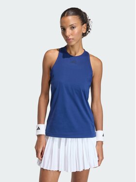 adidas adidas Koszulka techniczna Club Tennis Climacool Błękitny Slim Fit