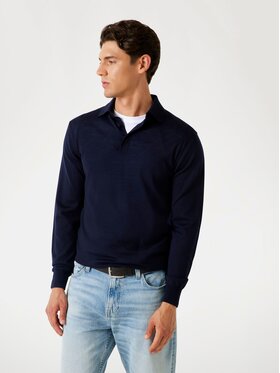 Guess Guess Sweter 170951 Niebieski Classic Fit