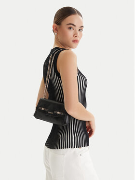 Guess Guess Дамска чанта Melinda Mini HWKL99 33780 Черен
