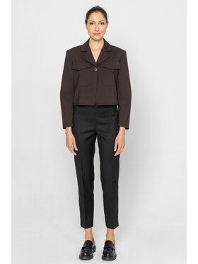 Deni Cler Milano Deni Cler Milano Marynarka W-DC-6066-D5-J1-78-1 Brązowy Loose Fit