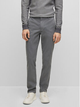 BOSS Boss Pantaloni chino Kaito1 50487966 Grigio Slim Fit