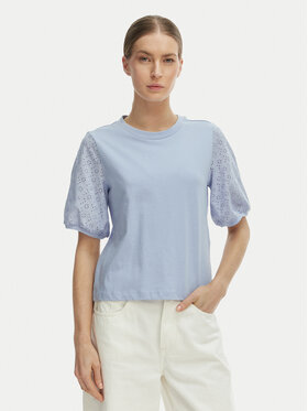 Vero Moda Vero Moda Bluzka Janni 10340706 Błękitny Regular Fit