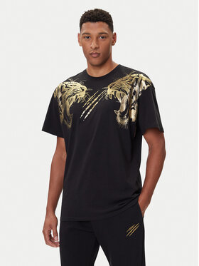 Plein Sport Plein Sport Tricou FAEC MTK8360 STE001N Negru Loose Fit