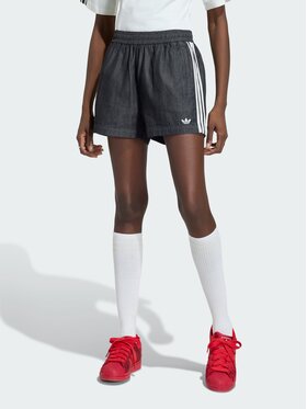 adidas adidas Szorty jeansowe ORIGINALS SUMMER GLOW Czarny Regular Fit