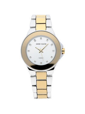 Anne Klein Anne Klein Zegarek AK-2755SVTT Srebrny
