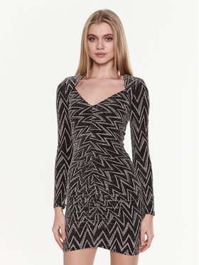 Ba&sh Ba&sh Koktel haljina Robe 1E23GUNA Smeđa Slim Fit