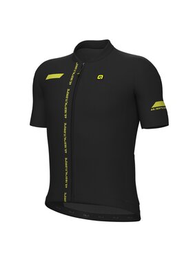 Alé Cycling Alé Cycling Koszulka rowerowa PR-E Follow Me Czarny Fitted Fit