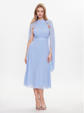 Liu Jo Liu Jo Kokteiļkleita WA3318 TS191 Zils Regular Fit