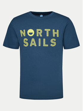 North Sails North Sails T-Shirt 692973 Modrá Regular Fit