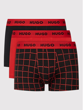 Hugo Hugo Komplet 3 par bokserek Trunk Triplet Design 50480170 Kolorowy