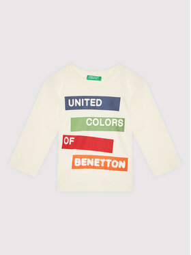 United Colors Of Benetton United Colors Of Benetton Majica 3ATNC15F2 Bež Regular Fit