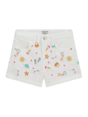 Guess Kids Guess Kids Kalhoty z materiálu 181423 Barevná Regular Fit