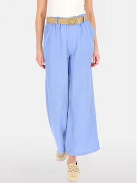 Perso Perso Dámské kalhoty PTE255056F Modrá Regular Fit