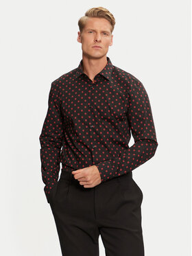 HUGO Hugo Koszula Kenno 50527863 Czarny Regular Fit