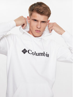 Columbia Majica Dugih Rukava CSC Basic Logo™ II Hoodie Bijela Regular Fit