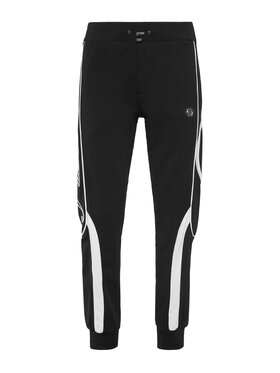 PHILIPP PLEIN PHILIPP PLEIN Joggers kalhoty 22217 Černá Jogger Fit