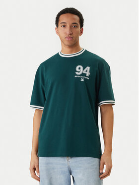 DC Shoes DC Shoes Tričko Skateball Jersey EDYKT03542 Zelená Regular Fit