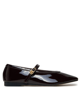 Tommy Hilfiger Tommy Hilfiger Baleriny FW0FW08577 Bordowy