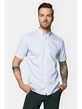 Lancerto Lancerto Koszula Milena KO073123000046 Błękitny Slim Fit
