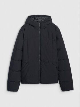 4F 4F Kurtka puchowa URBAN COMMUTER Czarny Regular Fit