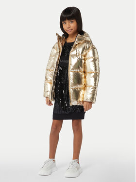 Karl Lagerfeld Kids Karl Lagerfeld Kids Tričko Z30235 D Čierna Regular Fit