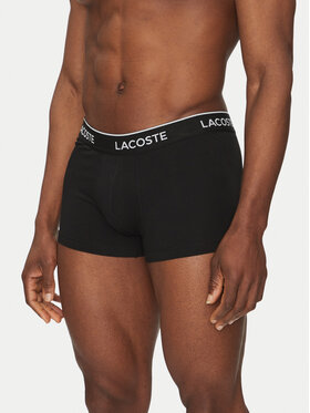 Lacoste Lacoste Set 3 perechi de boxeri 5H1300 Negru