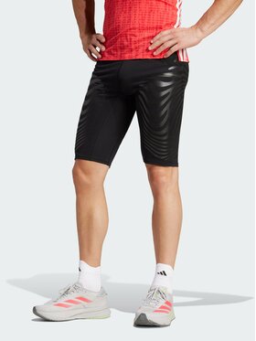 adidas adidas Szorty sportowe Adizero Control Running Czarny Fitted Fit