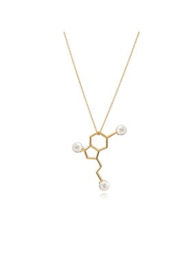 Giorre Giorre Naszyjnik Serotonina 6911_24714 Żółte złocenie