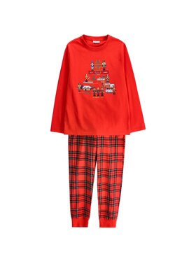 Coccodrillo Coccodrillo Piżama ZC6448103MER-009 Czerwony Regular Fit