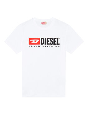 Diesel Diesel T-Shirt 26030 Biały Comfort Fit