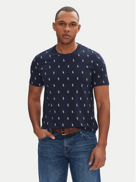 Polo Ralph Lauren Polo Ralph Lauren T-shirt 714899612006 Tamnoplava Regular Fit