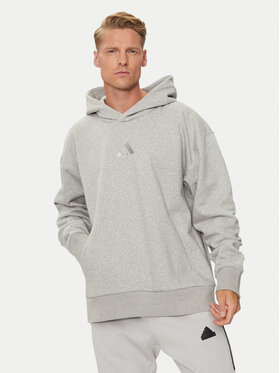 adidas adidas Pulóver ALL SZN Fleece IY4123 Szürke Loose Fit