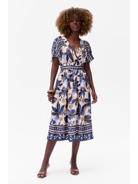 blue shadow blue shadow Sukienka Santorini Niebieski Regular Fit