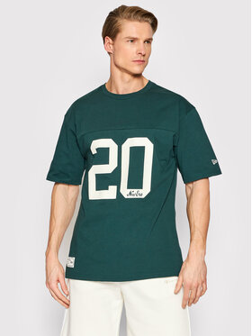 New Era New Era T-Shirt Heritage 12893050 Zielony Oversize