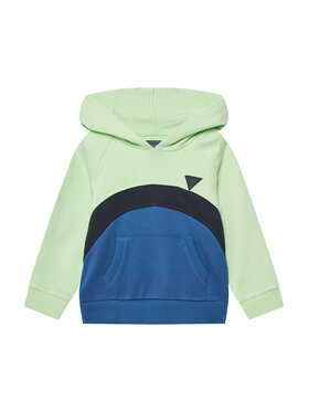 Guess Guess Felpa N5GQ02 KA6R4 Verde Regular Fit
