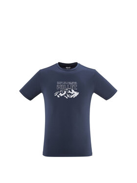 Millet Millet T-Shirt Millet Mountain Ts Ss M Granatowy Comfort Fit