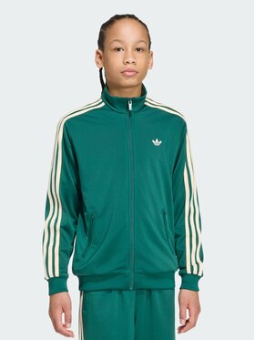 adidas adidas Μπλούζα Firebird Loose Track HZ6645 Πράσινο Regular Fit