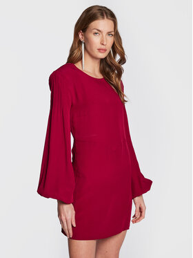 MVP Wardrobe MVP Wardrobe Koktejlové šaty MVPI2AB031.0CP0035 Bordová Regular Fit