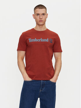 Timberland Timberland T-Shirt TB0A5UPQ Czerwony Regular Fit
