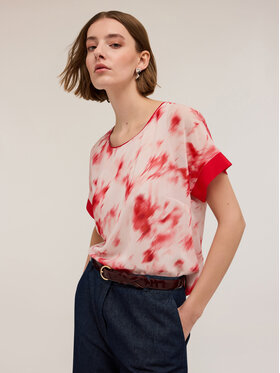 Motivi Motivi Blusa 2781W100717N0S1 Rosso Regular Fit