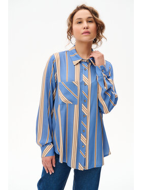 blue shadow blue shadow Koszula Zoe Niebieski Regular Fit