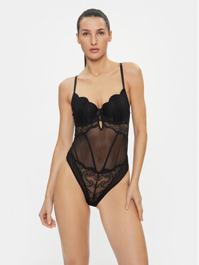 Hunkemöller Hunkemöller Body Kattreya 202761 Nero Sexy Straight Fit