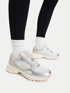 Calvin Klein Calvin Klein Αθλητικά Hike Runner Lace Up Mesh Mix Met YW0YW02063 Έγχρωμο