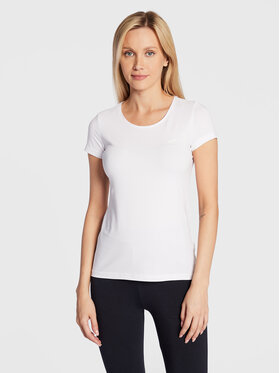 4F 4F T-shirt H4Z22-TSD350 Blanc Regular Fit