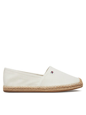 Tommy Hilfiger Tommy Hilfiger Еспадрили Flag Canvas Espadrille FW0FW08541 Екрю