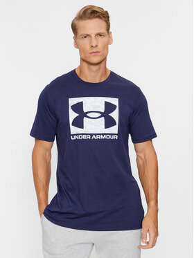 Under Armour Under Armour Tricou Ua Abc Camo Boxed Logo Ss 1361673 Bleumarin Loose Fit