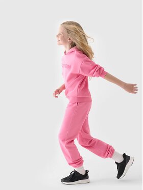 4F 4F Bluza 4FJRAW24TSWSF1790-54S Różowy Regular Fit