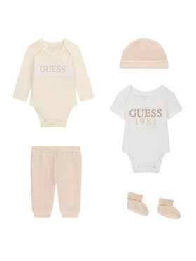 Guess Guess Dětský komplet H6BG06 K6016 Krémová Regular Fit