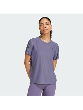 adidas adidas Koszulka techniczna 126455 Fioletowy Regular Fit